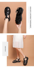 Load image into Gallery viewer, Platform Women's Sandals Summer Fashion Women Beach Classic Sandal Comfortable Beach  Pool Platforms Sandals With Buckle Open Toe Ankle Strap Thick-Soled Casual Women's Shoes
