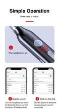 Load image into Gallery viewer, Playback Bluetooth Headphone Bass Wireless Headphones Sport Stereo Bluetooth Earphone Neckband Music Headset Updated Design with Industry Leading Sound &amp; Improved Comfort, Long Wireless Range, Up to 24 Hours of Talk Time
