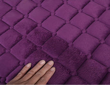 Load image into Gallery viewer, Plush Car Seat Covers Front Rear Full Set Choose Car Seat Cushion Car Memory Foam Heightening Seat Cushion Plush Seat Pad Protector Car Accessories  Lower Back Pain Relief Cushion Anti-Slip
