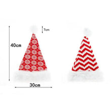 Load image into Gallery viewer, Plush Knitted Christmas Hat
