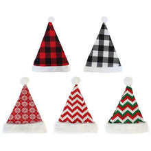 Load image into Gallery viewer, Plush Knitted Christmas Hat
