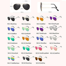 Load image into Gallery viewer, Polarized Sunglasses for Small Face Women Men Juniors &amp; Teens Driving Women Sunglasses Metal Glasses For Men Best Popular Mirror Classic Sunglasses For Men &amp; Women
