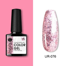 Load image into Gallery viewer, Popular 2022 Modern New Elegant Silver Purple Nail Gel Polish 7.5ml UV Manicuring Elegant Glossy Colororful Stylish Nail Design For Women
