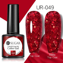 Load image into Gallery viewer, Popular 2022 Modern New Elegant Silver Purple Nail Gel Polish 7.5ml UV Manicuring Elegant Glossy Colororful Stylish Nail Design For Women
