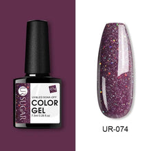 Load image into Gallery viewer, Popular 2022 Modern New Elegant Silver Purple Nail Gel Polish 7.5ml UV Manicuring Elegant Glossy Colororful Stylish Nail Design For Women
