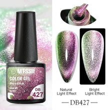 Load image into Gallery viewer, Popular Cat Eye Gel Nail Polish Magnetic Colorful UV Rainbow Gel Fashion Charming Effect Modern Design
