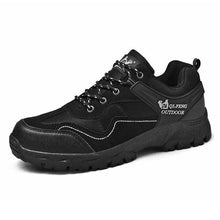 Load image into Gallery viewer, Popular Outdoor Casual Shoes Hiking Men High Quality Sneakers Mountain Climbing Work Footwear Hiking Shoes Low Cut Boots Leather Walking Shoes For Outdoor Training Casual Work
