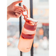 Load image into Gallery viewer, Portable 6 Colors Tritan Material Water Bottle With Straw Outdoor Sport Fitness Drinking Bottles Durable Plastic Bottle
