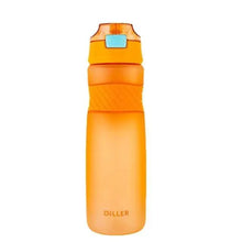 Load image into Gallery viewer, Portable 6 Colors Tritan Material Water Bottle With Straw Outdoor Sport Fitness Drinking Bottles Durable Plastic Bottle

