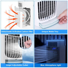 Load image into Gallery viewer, Portable Air Conditioner Fan Evaporative Humidifier 3 Speed Spray
