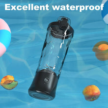 Load image into Gallery viewer, Portable Blender 600ml Electric Juicer Fruit Mixers 4000mah Usb Rechargeable Smoothie Mini Blender Personal Juicer Colorful Cup  Personal Size Blender Mini Fruit Mixer Milkshake Smoothie Maker With Usb Rechargeable Juicer
