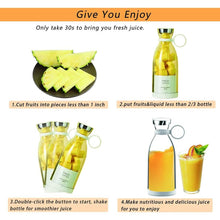 Load image into Gallery viewer, Portable Blender Bottle Electric Juicer
