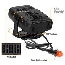 Load image into Gallery viewer, Portable Car Heating Fan
