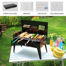 Load image into Gallery viewer, Portable Charcoal Grill Foldable BBQ Suitcase
