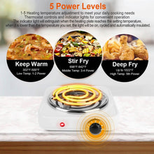Load image into Gallery viewer, Portable Coil Heating Hot Plate Stove Countertop

