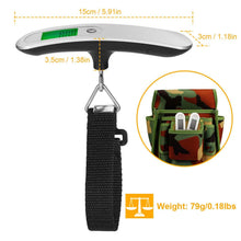 Load image into Gallery viewer, Portable Digital Luggage Scale
