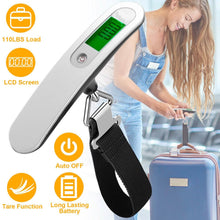 Load image into Gallery viewer, Portable Digital Luggage Scale
