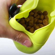 Load image into Gallery viewer, Portable Dog Training Treat Pouch Substantial Clip Cool Outdoor Feed Storage Pouch Waist Bags For Pets

