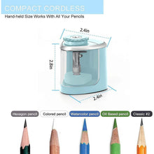 Load image into Gallery viewer, Portable Electric Pencil Sharpeners
