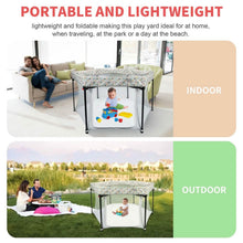 Load image into Gallery viewer, Portable Folding Playard for Babies, Toddler Indoor &amp; Outdoor Play
