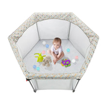 Load image into Gallery viewer, Portable Folding Playard for Babies, Toddler Indoor &amp; Outdoor Play
