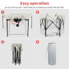 Load image into Gallery viewer, Portable Folding Playard for Babies, Toddler Indoor &amp; Outdoor Play
