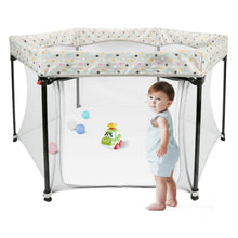 Load image into Gallery viewer, Portable Folding Playard for Babies, Toddler Indoor &amp; Outdoor Play
