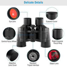 Load image into Gallery viewer, Portable HD Binoculars with Shoulder Strap Bag
