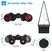 Load image into Gallery viewer, Portable HD Binoculars with Shoulder Strap Bag

