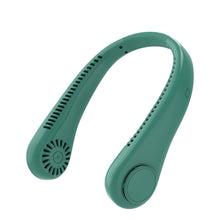 Load image into Gallery viewer, Portable Headphone Design Mini Neck Fan 3 Speeds Hands Free Bladeless Fan Neck Fan Portable Bladeless Fan 5000mAh Battery Rechargeable Personal Fan 3 Speed Adjustable Hands Free Wearable Fan for Travel
