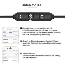 Load image into Gallery viewer, Portable Magnetic Sport Bluetooth Wireless Stereo Earphones For Workout Gym Noise Cancelling Earphones
