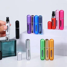 Load image into Gallery viewer, Portable Mini Refillable Atomizer Bottle Lightweight Container For Cosmetics Mini Aluminum Empty Bottle For Traveling Cute Little Bottle For Ladies 5ml
