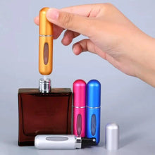 Load image into Gallery viewer, Portable Mini Refillable Atomizer Bottle Lightweight Container For Cosmetics Mini Aluminum Empty Bottle For Traveling Cute Little Bottle For Ladies 5ml
