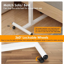Load image into Gallery viewer, Portable Rolling Laptop Table

