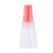 Load image into Gallery viewer, Portable Silicone Oil Bottle with Brush Oil Dispenser Liquid Oil Pastry Kitchen Baking BBQ Tool Kitchen Tools BBQ Baking Gadgets Silicon Oil Bottle Brush  Baking or Grilling Frying BBQ

