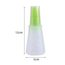 Load image into Gallery viewer, Portable Silicone Oil Bottle with Brush Oil Dispenser Liquid Oil Pastry Kitchen Baking BBQ Tool Kitchen Tools BBQ Baking Gadgets Silicon Oil Bottle Brush  Baking or Grilling Frying BBQ
