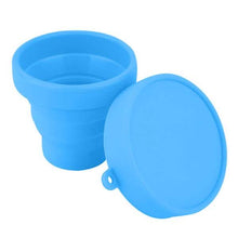 Load image into Gallery viewer, Portable Silicone Telescopic Drinking Collapsible Folding Cup
