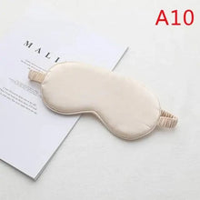 Load image into Gallery viewer, Portable Sleeping Eye Mask Cover Eye Patch Smooth Blindfold Rest Relax Eye Cover Soft And Comfortable Night Blindfold For Women
