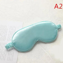 Load image into Gallery viewer, Portable Sleeping Eye Mask Cover Eye Patch Smooth Blindfold Rest Relax Eye Cover Soft And Comfortable Night Blindfold For Women
