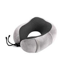 Load image into Gallery viewer, Portable U-Shape Magnetic Headrest 30x28cm Neck Pillow Memory Foam Travel Office Car Embrace Cervical Pillow Cotton Neck Pillow Cervical Vertebra Travel Portable Noon Break Aircraft Neck Pillow For Traveling Upgraded Travel Neck Pillow Travel Accessories

