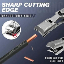 Load image into Gallery viewer, Portable Ultra Sharp Nail Clippers Stainless Steel
