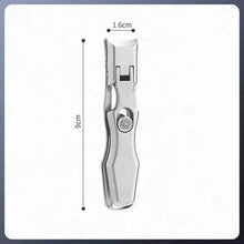 Load image into Gallery viewer, Portable Ultra Sharp Nail Clippers Stainless Steel
