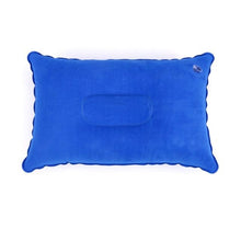 Load image into Gallery viewer, Portable Ultralight Inflatable PVC Nylon Air Pillows Camping Sleep Cushion Travel Hiking Beach Car Plane Head Rest Camp Gears Convenient Ultralight Inflatable Air Pillow Sleep Cushion Travel Bedroom Hiking Beach Car Plane Ultralight Inflatable Pillow
