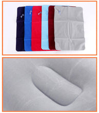 Load image into Gallery viewer, Portable Ultralight Inflatable PVC Nylon Air Pillows Camping Sleep Cushion Travel Hiking Beach Car Plane Head Rest Camp Gears Convenient Ultralight Inflatable Air Pillow Sleep Cushion Travel Bedroom Hiking Beach Car Plane Ultralight Inflatable Pillow
