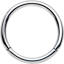 Load image into Gallery viewer, 16G 3/8 Solid G23 Implant Grade Titanium Hinged Segment Ring

