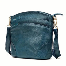 Load image into Gallery viewer, Premium Genuine Cowhide Leather Crossbody Bag
