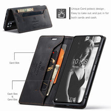 Load image into Gallery viewer, Premium Leather PU Flip Case Magnetic Flip Case Card Slot Silicone Bumper Protective Case For Xiaomi Redmi Note 10 Case Flip Matte Leather Cover For Redmi Note 10 s Por Max 10s Case Luxury Wallet Strong Magnetic Cover
