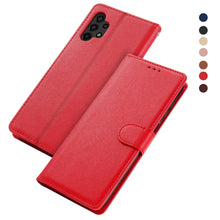 Load image into Gallery viewer, Premium PU /  Leather Case Magnetic Closure Protective Flip Wallet Case Cover Leather Case for Xiaomi Redmi Note 11S 10 10S 9 9S 9T 8T 8 7 6 5 5A Pro Max 4X 9A 8A 7A 6A POCO X3 NFC Flip Wallet
