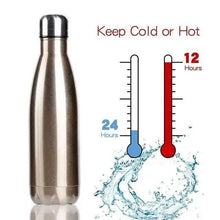 Load image into Gallery viewer, Premium Quality 350/500/750/1000ml Double-wall Creative BPA free Water Bottle Stainless Steel Beer Tea Coffee Portable Sport Vacuum thermos
