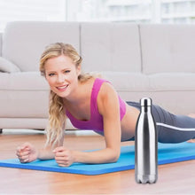 Load image into Gallery viewer, Premium Quality 350/500/750/1000ml Double-wall Creative BPA free Water Bottle Stainless Steel Beer Tea Coffee Portable Sport Vacuum thermos
